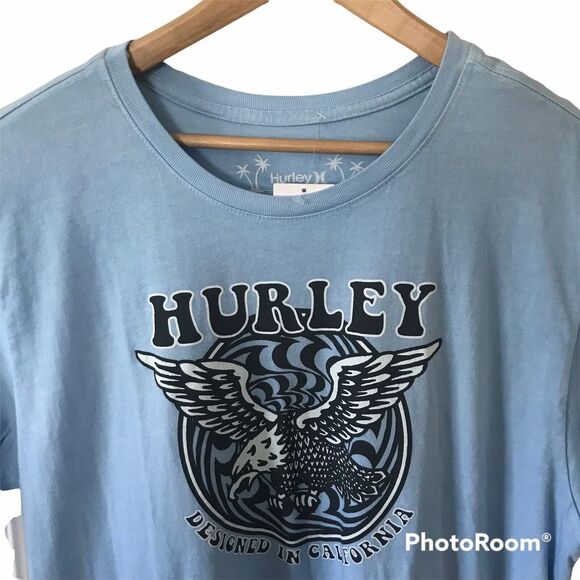 HURLEY Mens Small S/S Tie Dye T-Shirt FLY BOY Everyday Wash 100% Cotton NEW - Picture 3 of 6